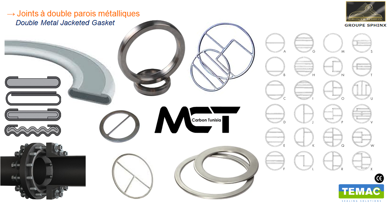 Image du produit Joints à double isolations métalliques