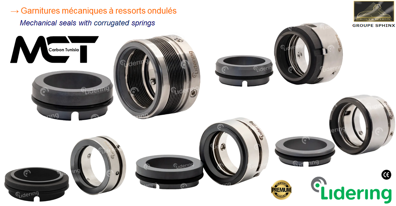 Image du produit Garnitures mécaniques à ressorts ondulés