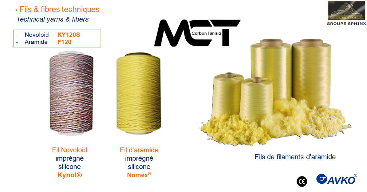Image du produit Fils & fibres techniques