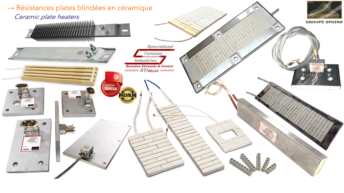 Image du produit Résistances plates en céramique